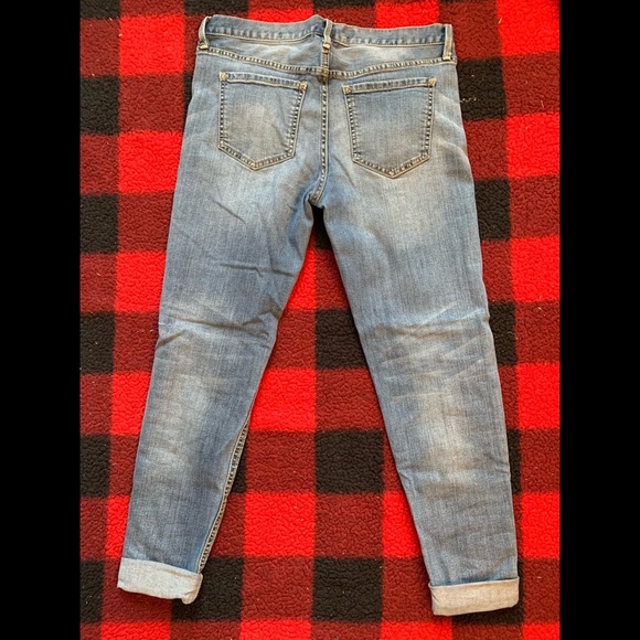 Mossimo Skinny Ripped Boyfriend Jeans - Picture 2 of 5